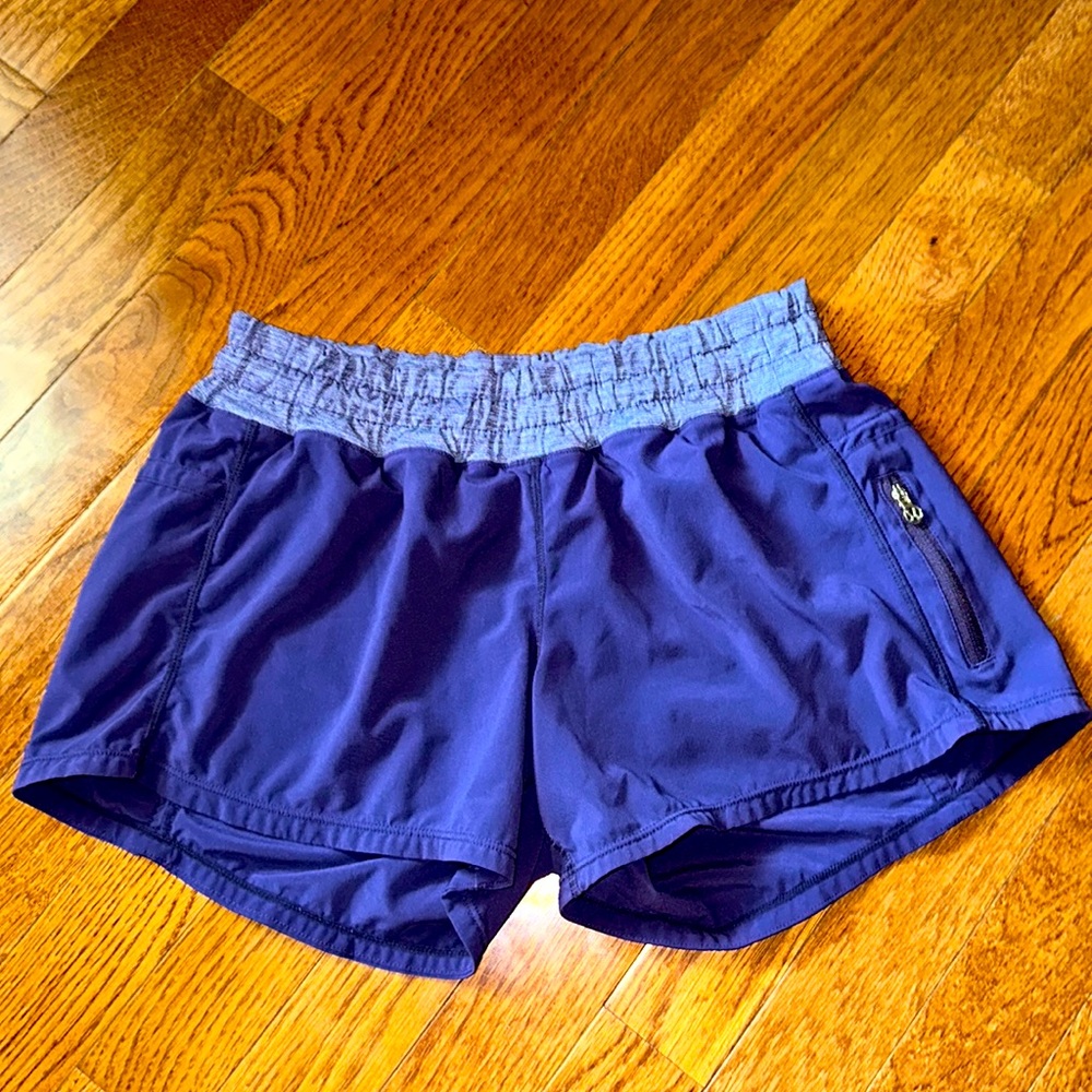 Size 4 Lululemon Purple shorts